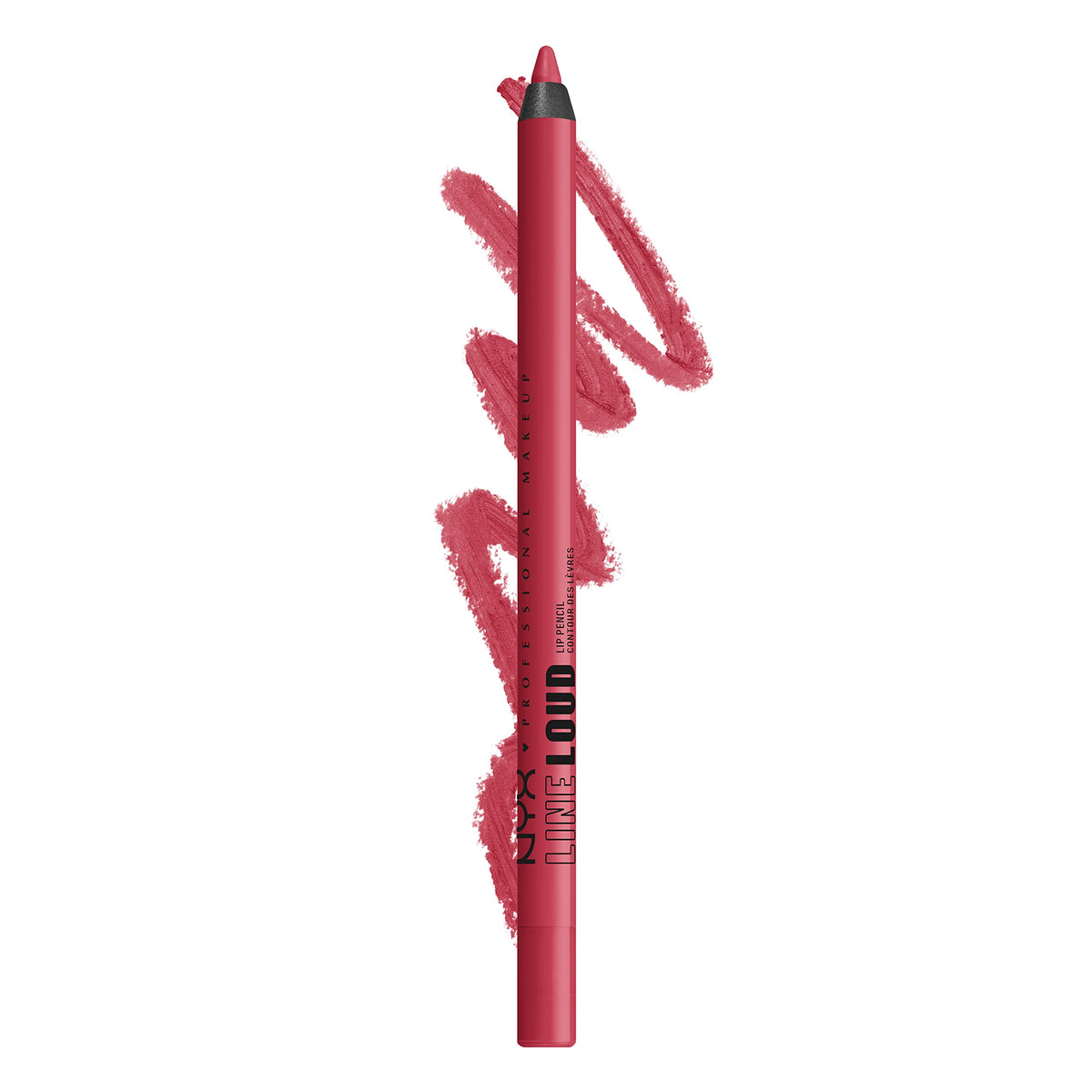 NYX PROFESSIONAL MAKEUP front packaging showing On A Mission vibrant shade and benefits