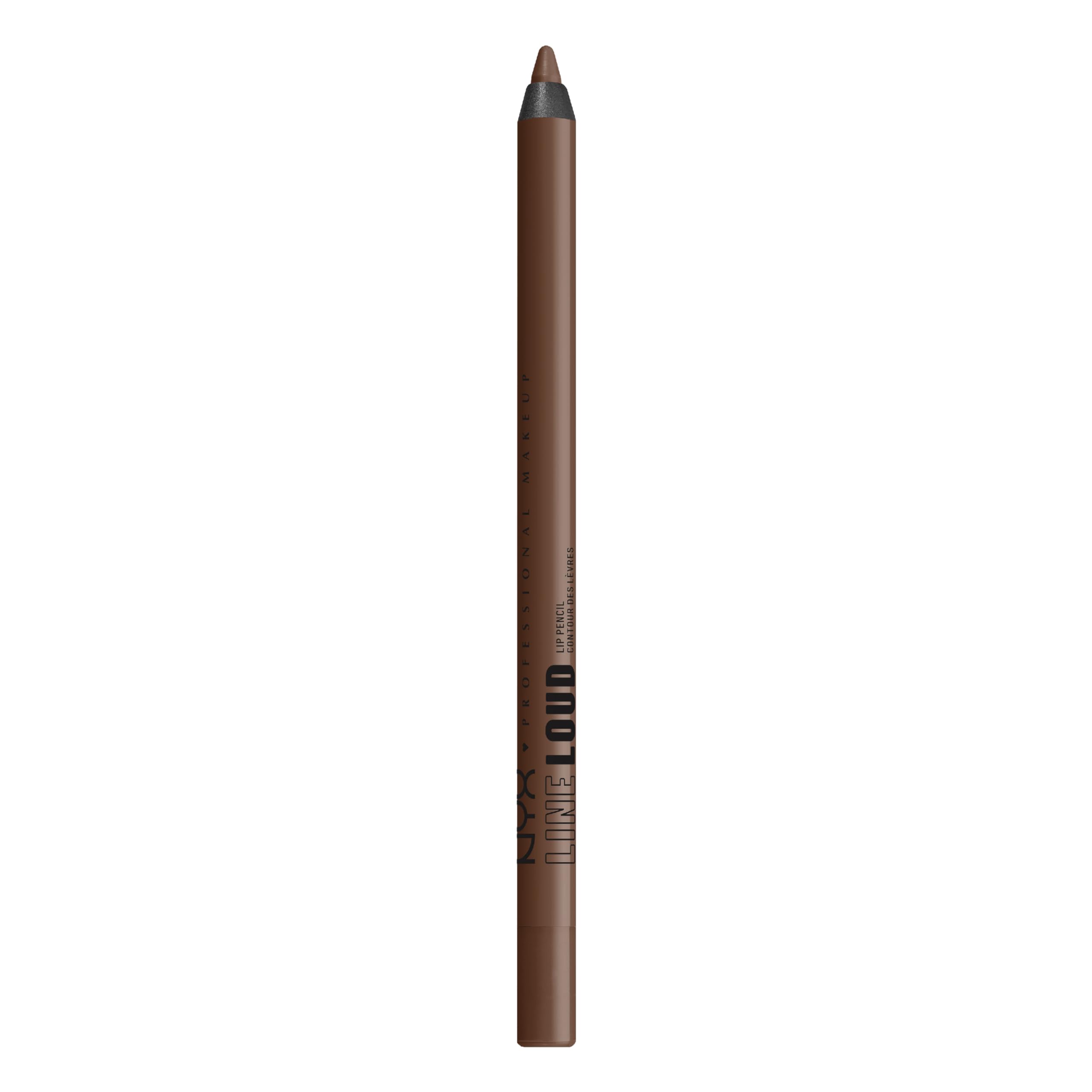 NYX PROFESSIONAL MAKEUP front packaging showing Rebel Kind benefit of precise definition