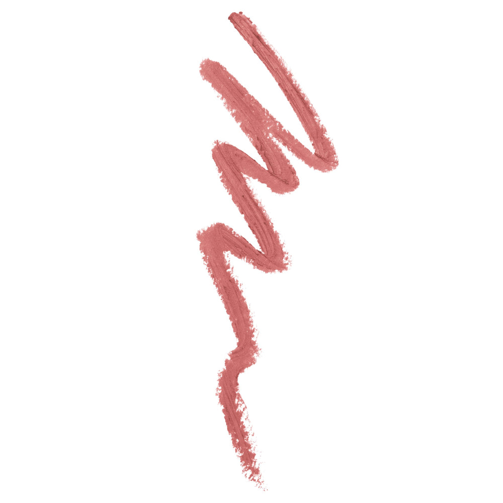 NYX PROFESSIONAL MAKEUP worn on lips in lifestyle shot, shows longwear muted rose