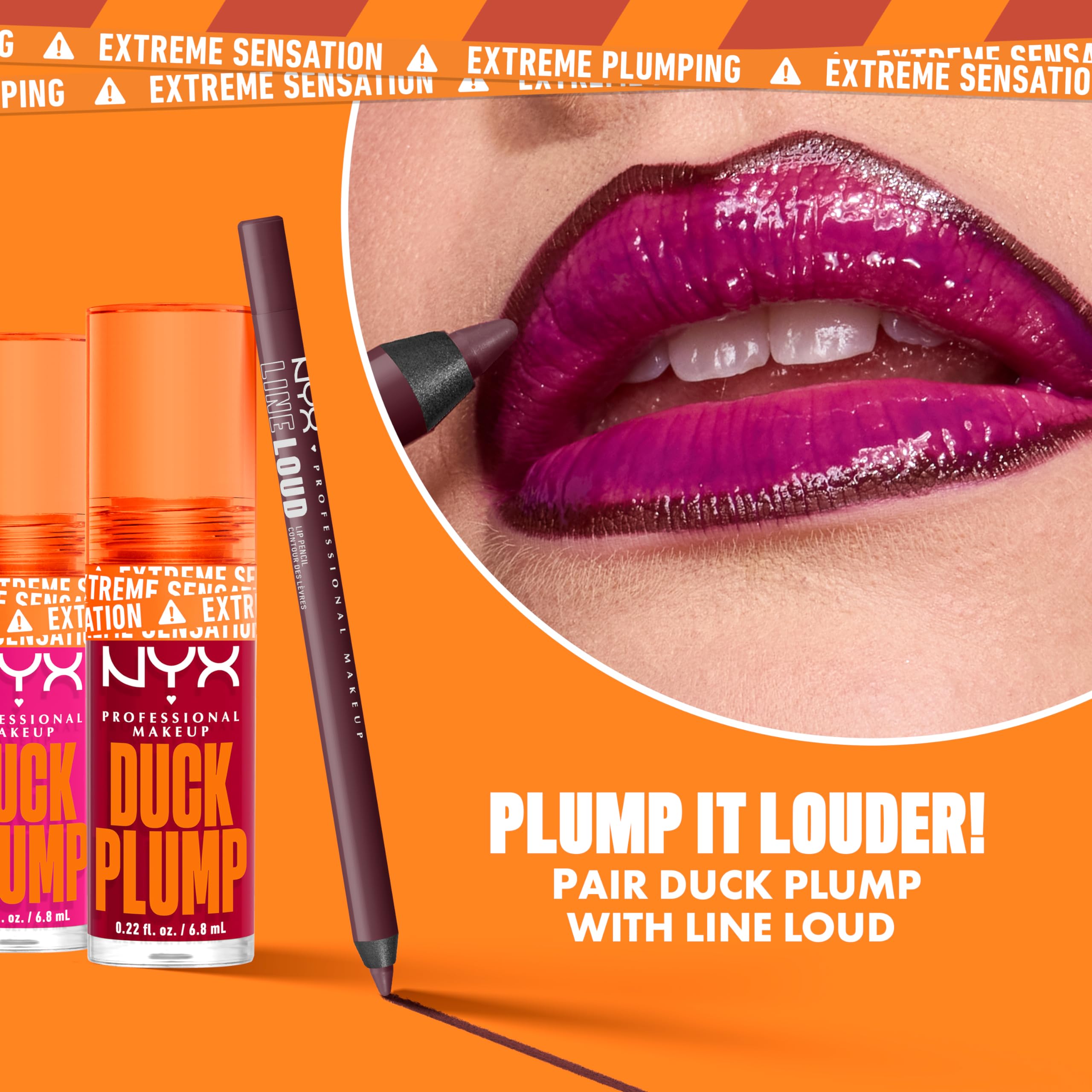 NYX PROFESSIONAL MAKEUP Ten Out Of Ten paired with matching lipstick for layered looks