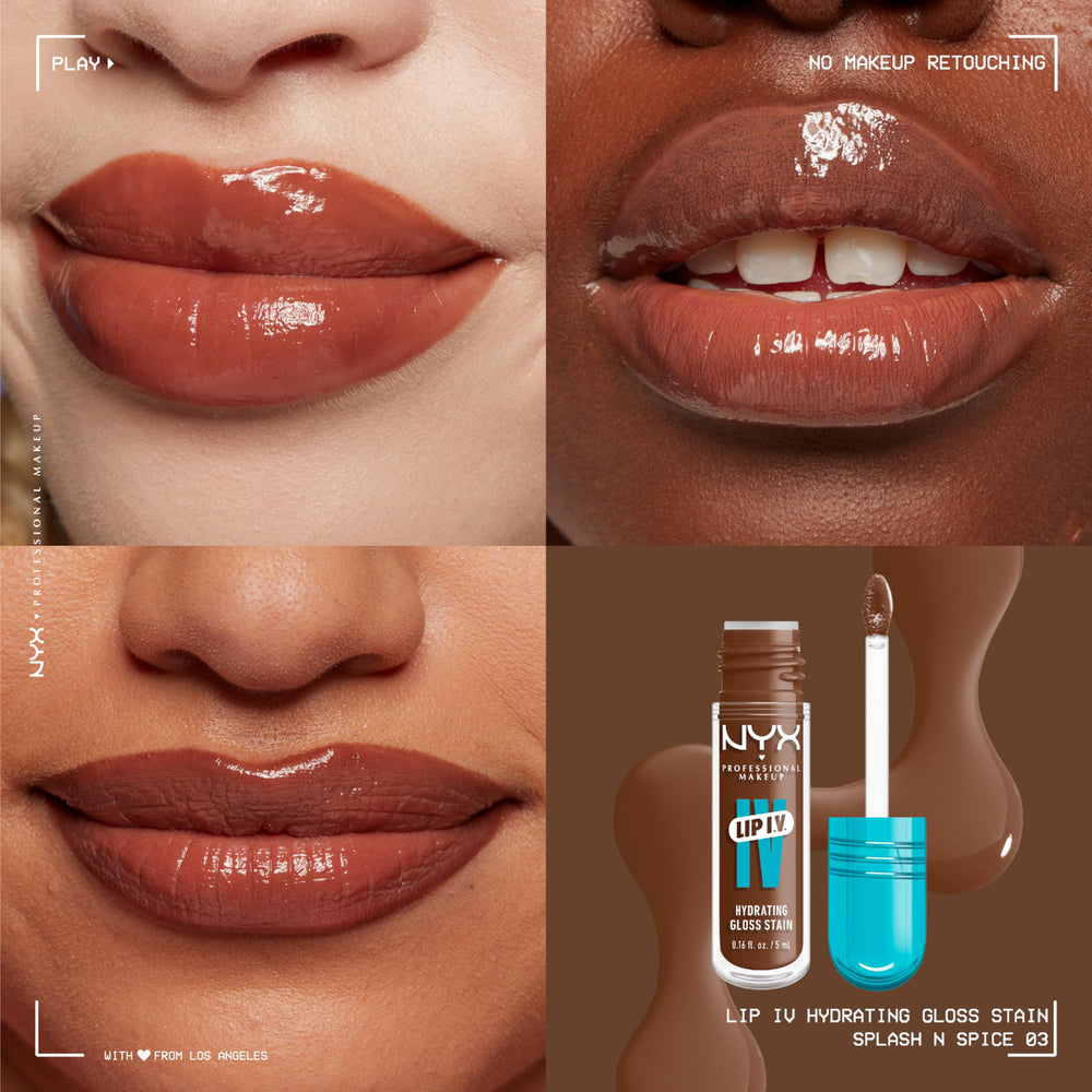 NYX PROFESSIONAL MAKEUP applicator tip detail for precise, even color application