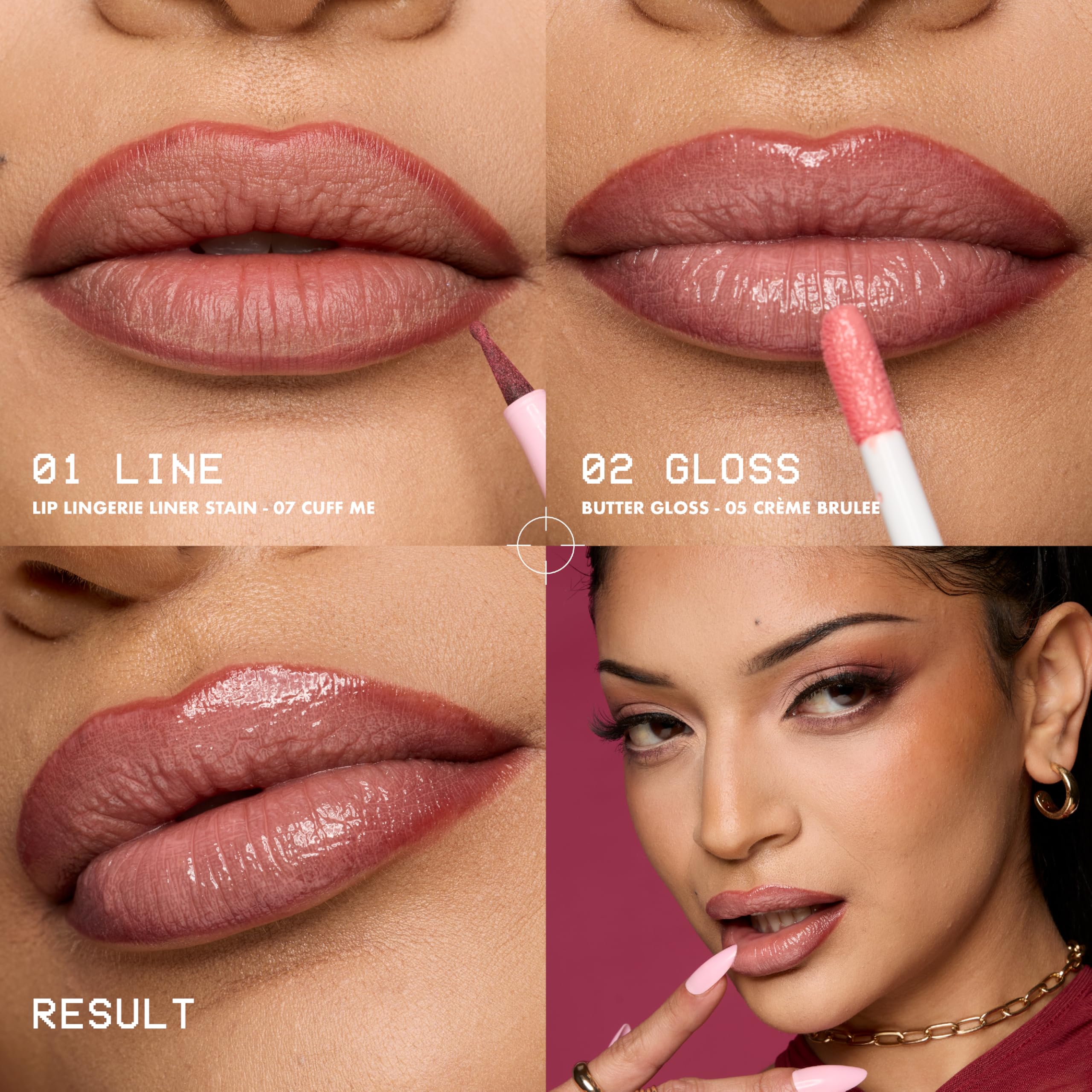 NYX PROFESSIONAL MAKEUP packaging label detail, ingredient and shade clarity