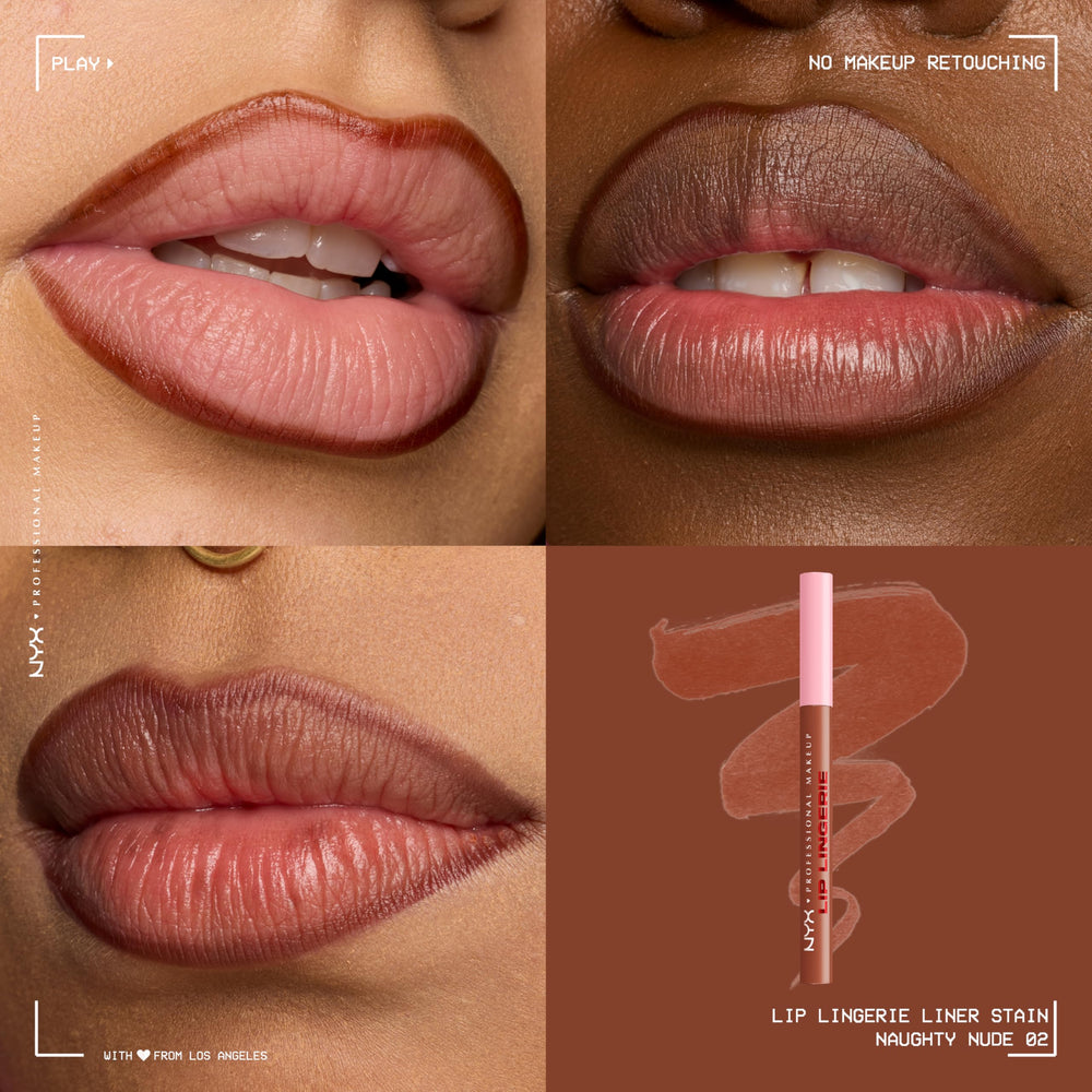 NYX PROFESSIONAL MAKEUP swatch texture on skin displaying smooth coverage