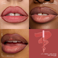 NYX PROFESSIONAL MAKEUP swatch texture on arm illustrating smooth, buildable coverage benefit