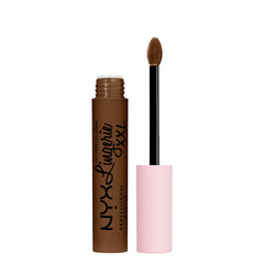 NYX PROFESSIONAL MAKEUP front packaging showing Goin Desnuda, clear shade identification and benefit