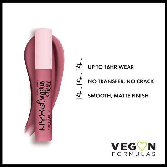 NYX PROFESSIONAL MAKEUP doe-foot applicator showing smooth precise application