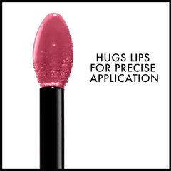 NYX PROFESSIONAL MAKEUP close-up of lip texture showing smooth matte finish for fuller-looking lips