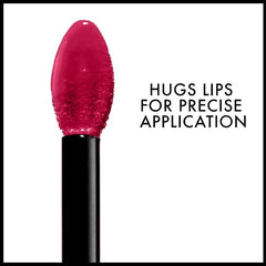 NYX PROFESSIONAL MAKEUP label detail with shade name Stamina showing ingredient and shade clarity benefit informed choice