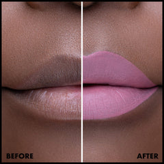 NYX PROFESSIONAL MAKEUP texture swipe highlighting creamy matte finish and buildable coverage