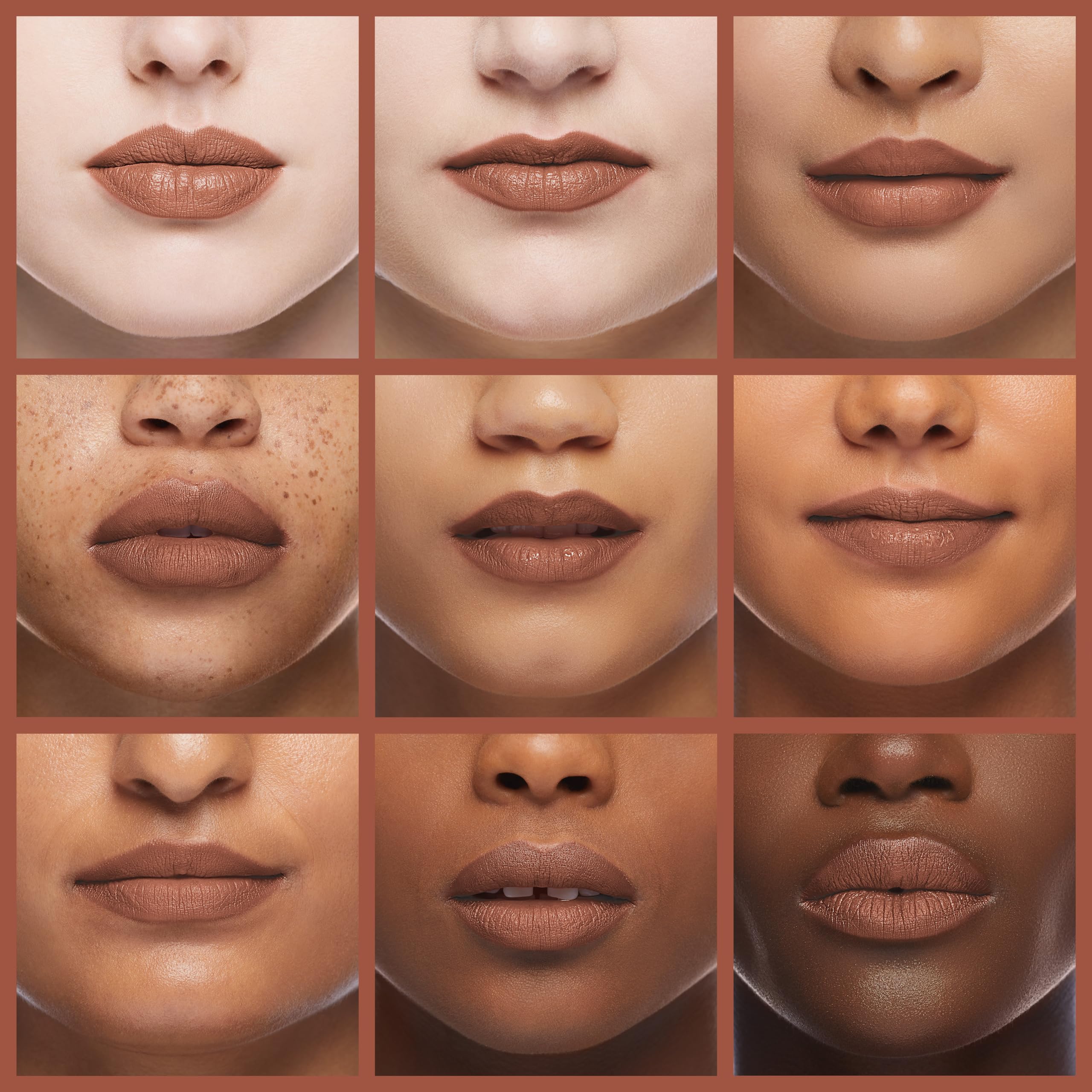 NYX PROFESSIONAL MAKEUP applicator applying Sandstorm showing true nude payoff and smooth finish