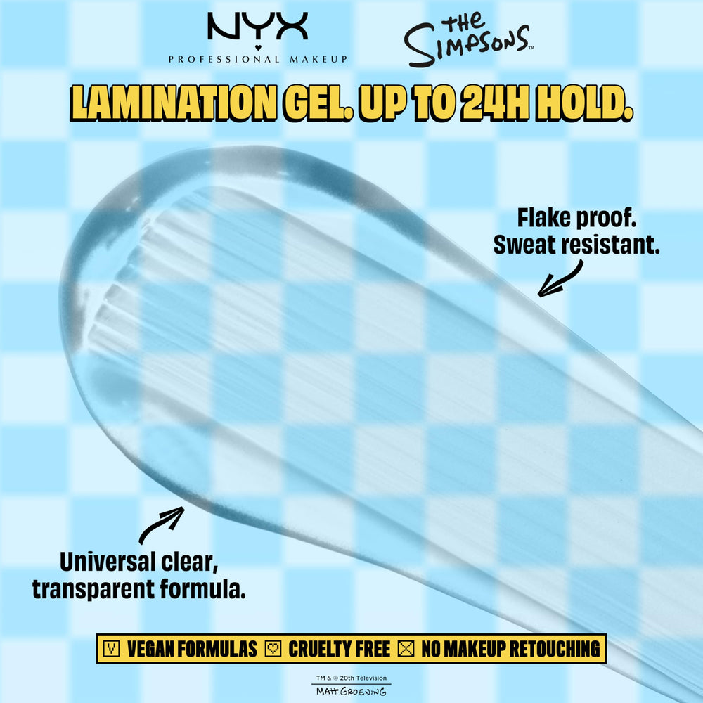 NYX PROFESSIONAL MAKEUP taming flyaway hairs at hairline for neat polished styling benefit