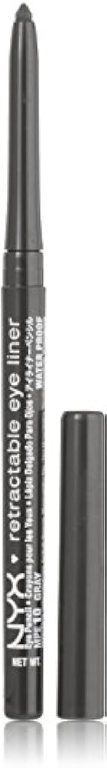 NYX PROFESSIONAL MAKEUP gray pencil front packaging showing product portability
