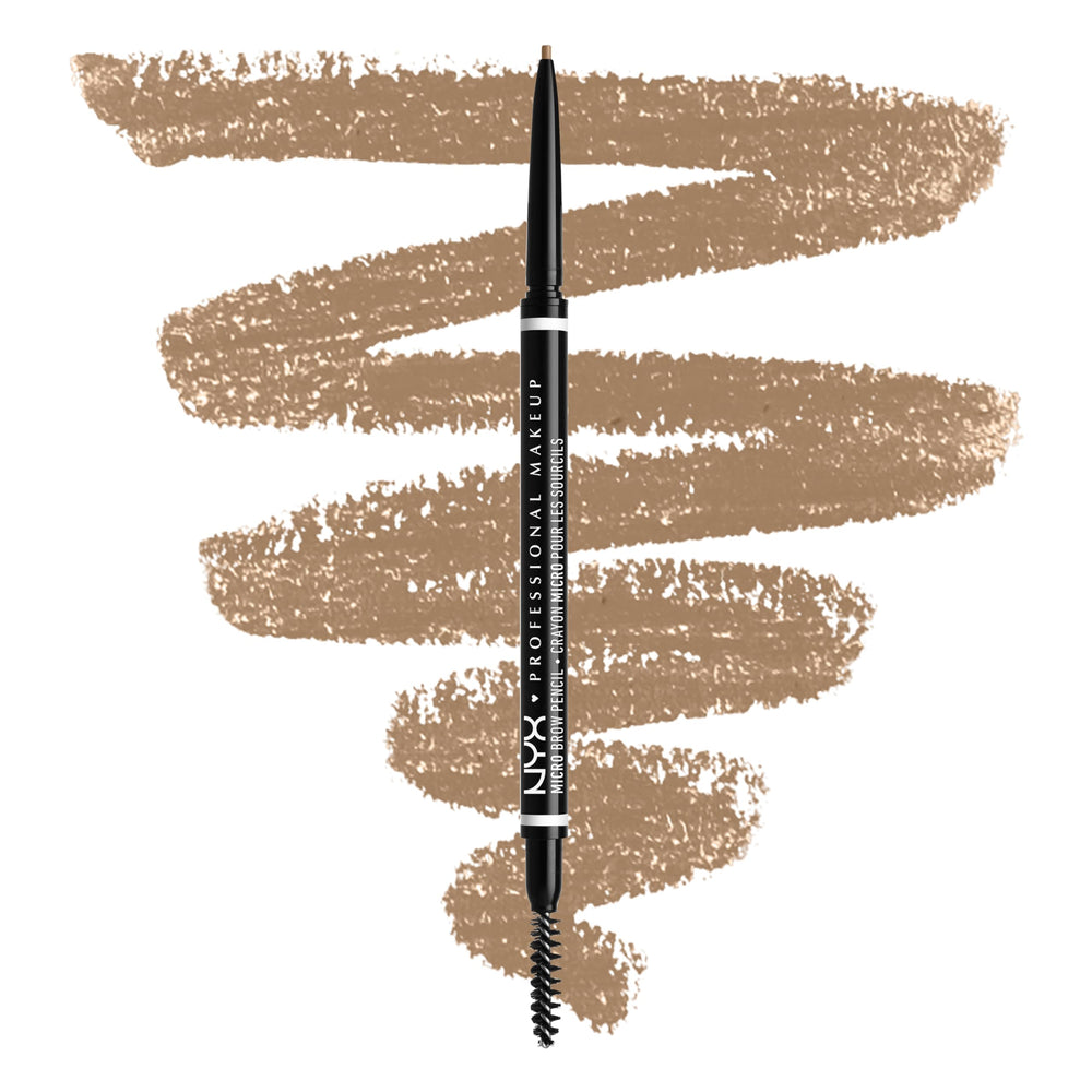 NYX PROFESSIONAL MAKEUP pencil front view showing Rich Auburn shade and neat packaging for easy selection