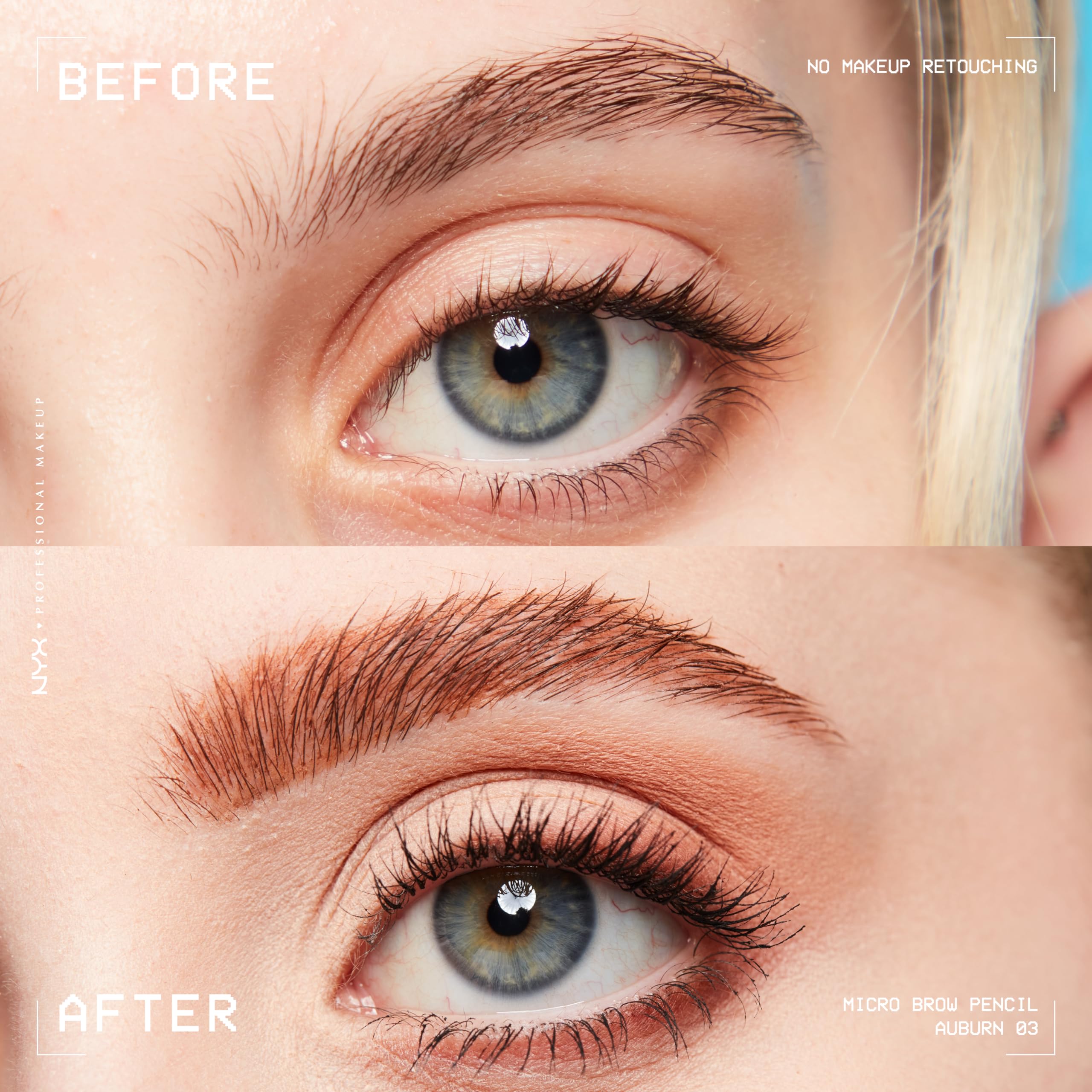 NYX PROFESSIONAL MAKEUP spoolie end detail for blending and softening edges