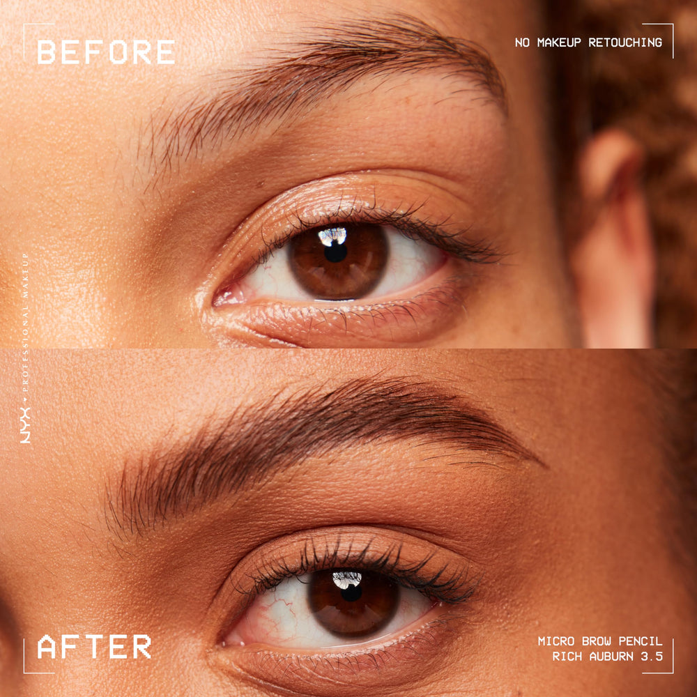 NYX PROFESSIONAL MAKEUP spoolie end detail blending product for soft, natural-looking brows