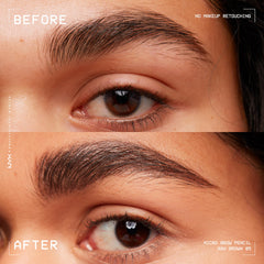 NYX PROFESSIONAL MAKEUP close-up of ultra-slim tip showing precise hair-like stroke benefit