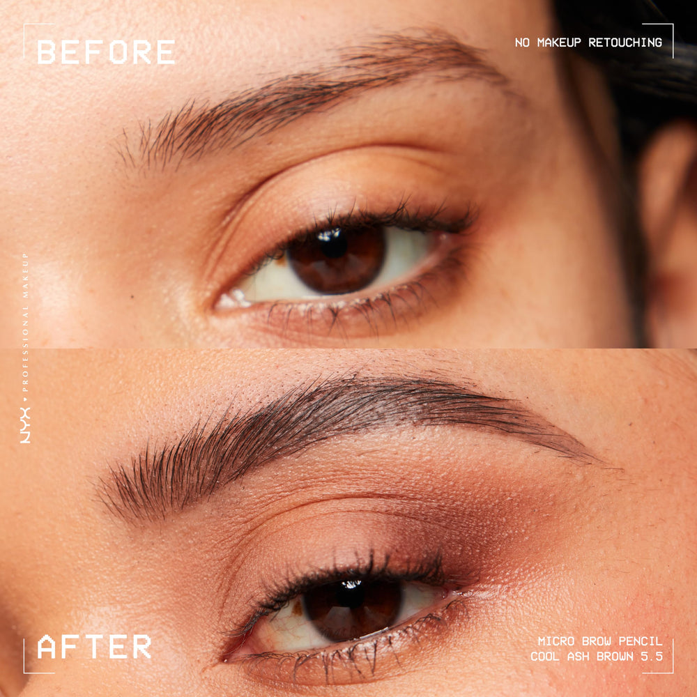 NYX PROFESSIONAL MAKEUP spoolie end blending product for soft, feathered brows