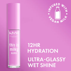 NYX PROFESSIONAL MAKEUP applicator close-up demonstrating easy, precise application