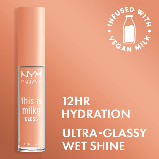 NYX PROFESSIONAL MAKEUP applicator wand close-up demonstrating smooth, even glide