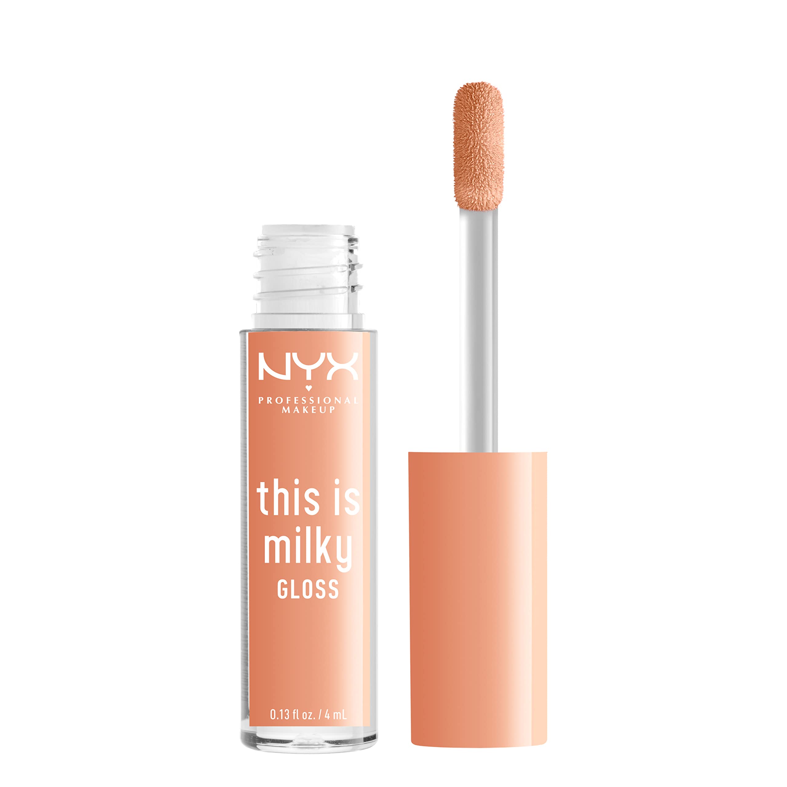 NYX PROFESSIONAL MAKEUP gloss in a bag with mirror, convenient for quick touch-ups