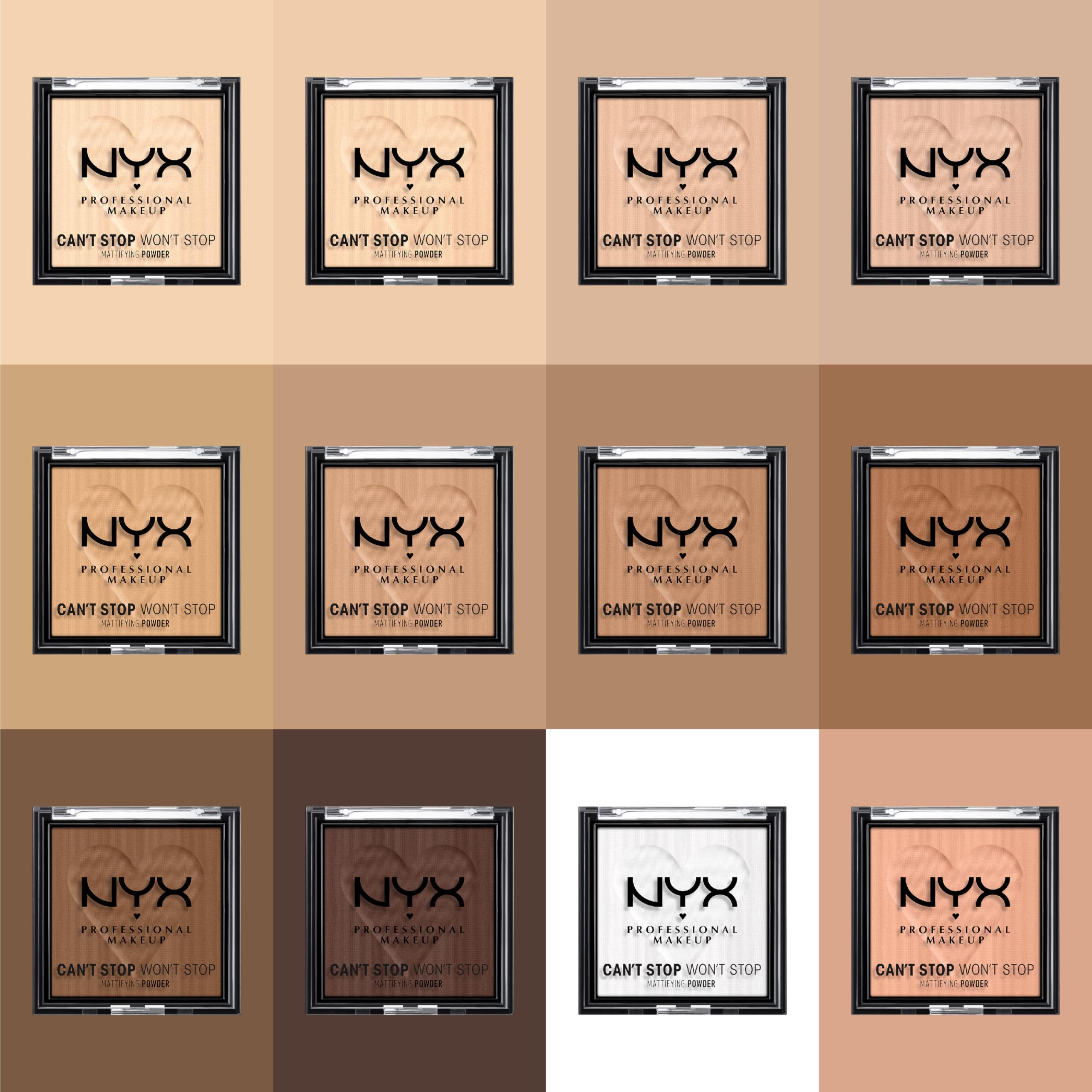NYX PROFESSIONAL MAKEUP Mocha on model's skin showing natural matte finish and texture refining benefit
