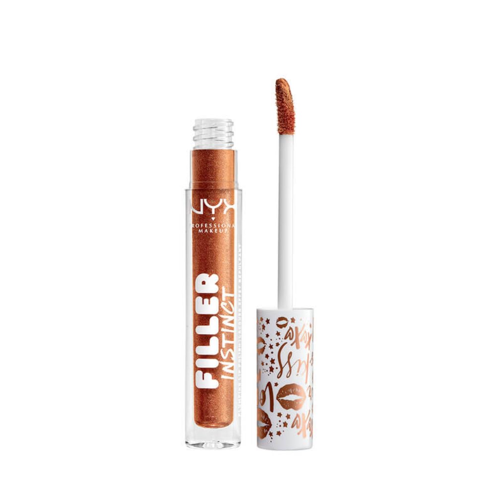 NYX PROFESSIONAL MAKEUP New Money front packaging shows copper-gold shine and glossy finish