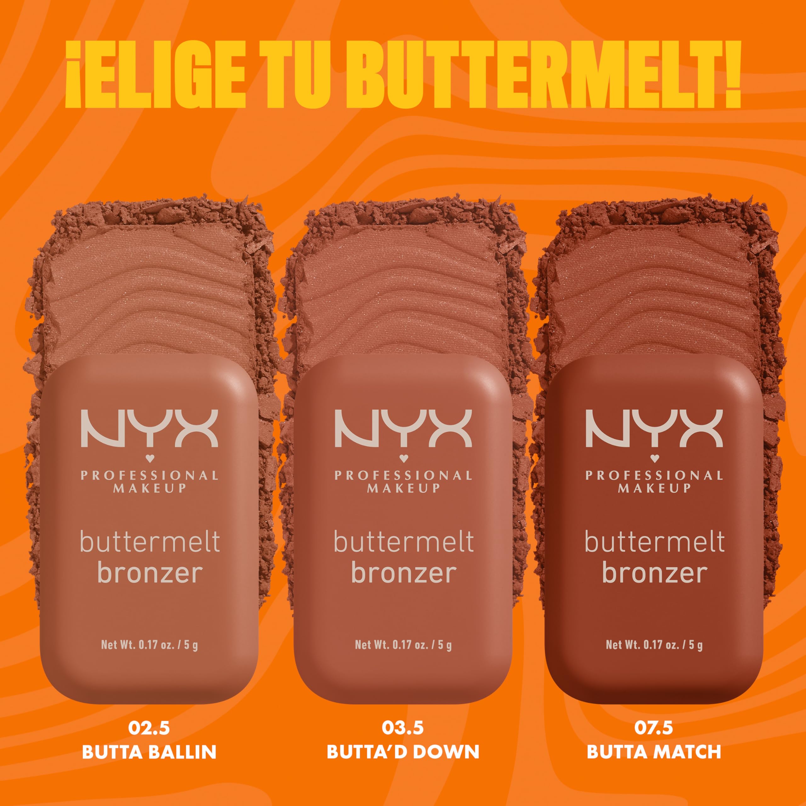 NYX PROFESSIONAL MAKEUP size comparison next to coin demonstrating compact portability benefit