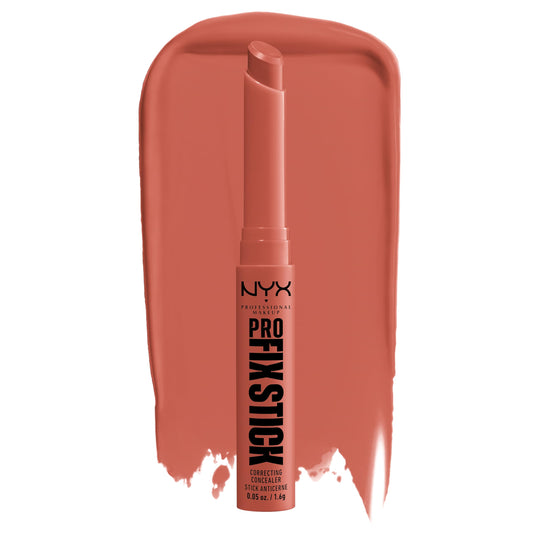 NYX Professional Makeup front packaging showing Apricot corrector and benefit of quick color correction