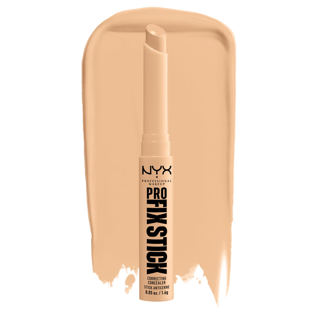 NYX PROFESSIONAL MAKEUP front packaging showing stick and cap, easy correction
