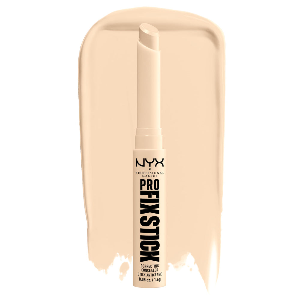 NYX PROFESSIONAL MAKEUP Pro Fix Stick front view showing sleek packaging and easy grip for quick touch-ups