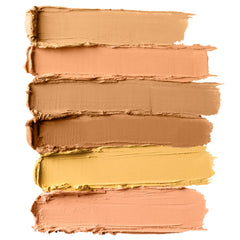 NYX PROFESSIONAL MAKEUP palette inside makeup bag showing portability and convenience