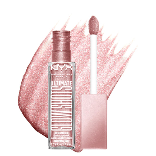 NYX PROFESSIONAL MAKEUP front tube shows grapefruit glow shade benefit brightening