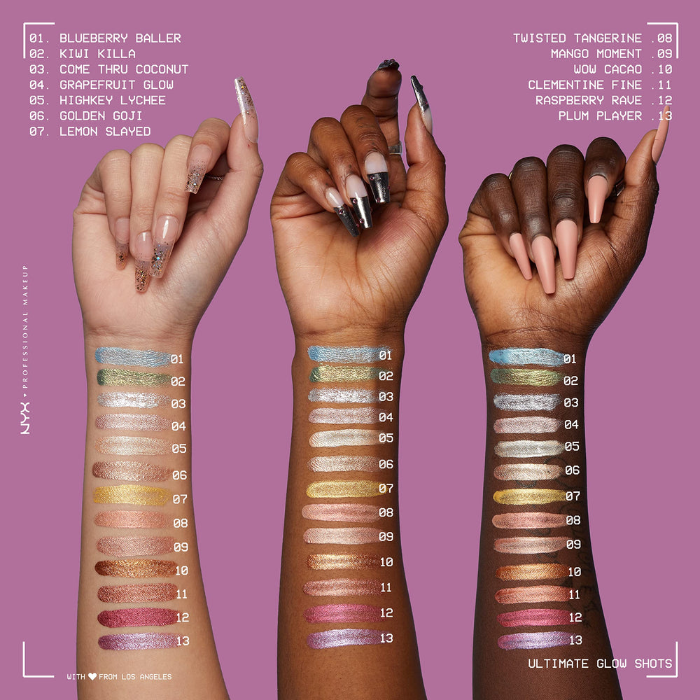 NYX PROFESSIONAL MAKEUP texture on skin close-up shows non-gritty finish benefit
