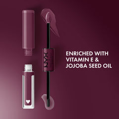 NYX PROFESSIONAL MAKEUP applicator close-up demonstrating precise application