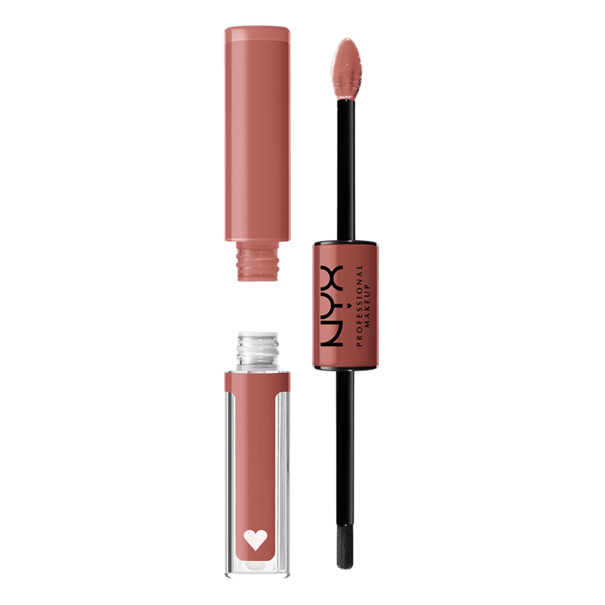 NYX PROFESSIONAL MAKEUP front packaging of Shine Loud set shows bold color and gloss benefit