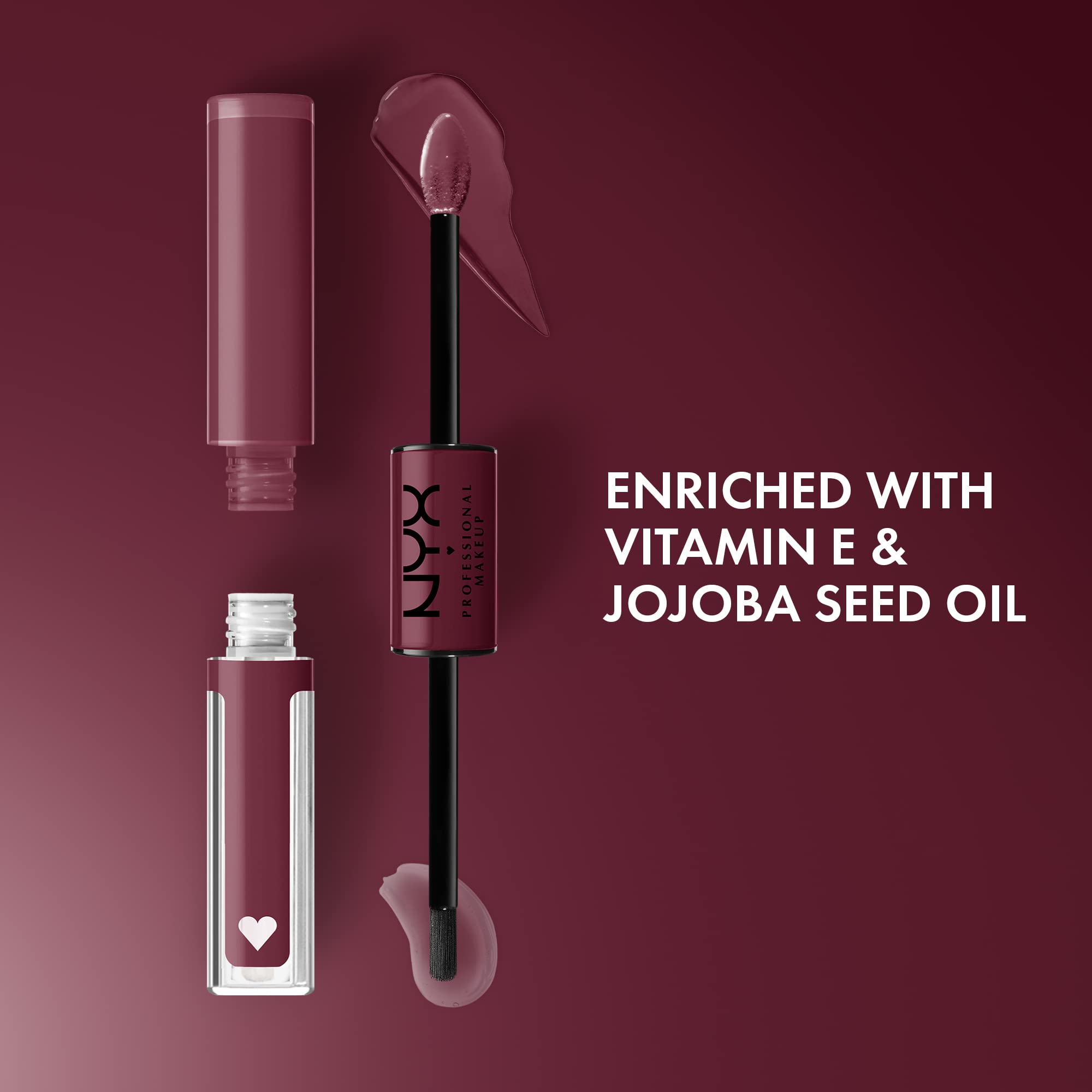 NYX PROFESSIONAL MAKEUP applicator close-up demonstrating precise application benefit