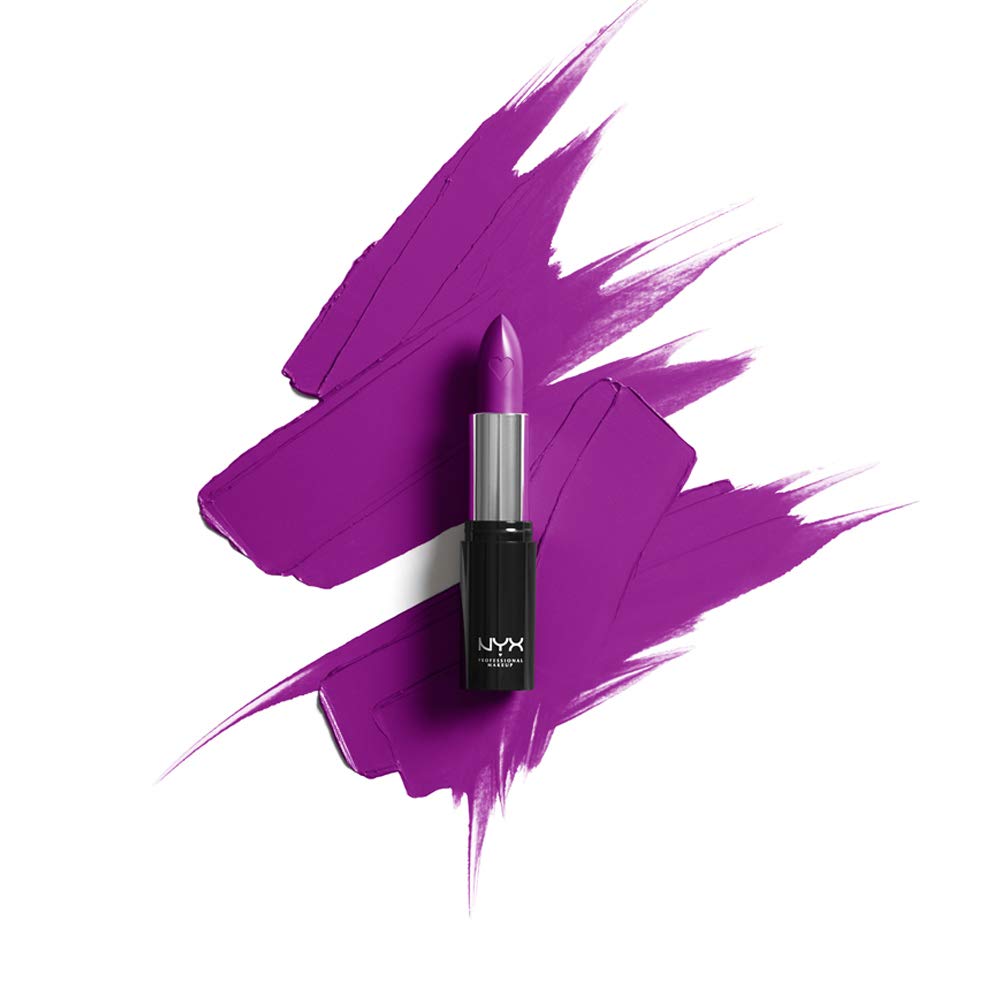NYX PROFESSIONAL MAKEUP lipstick beside ruler for scale and travel-friendly benefit