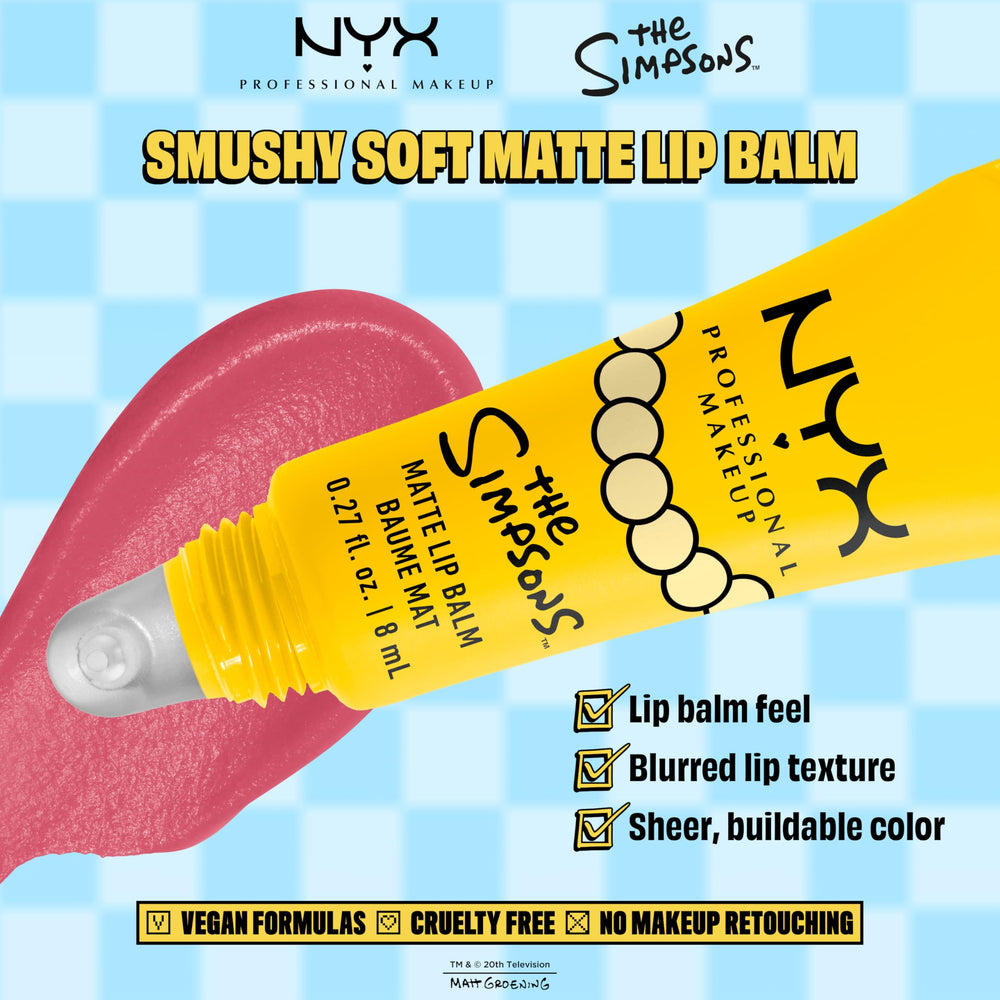 NYX PROFESSIONAL MAKEUP close-up texture shot highlighting soft-blur matte finish