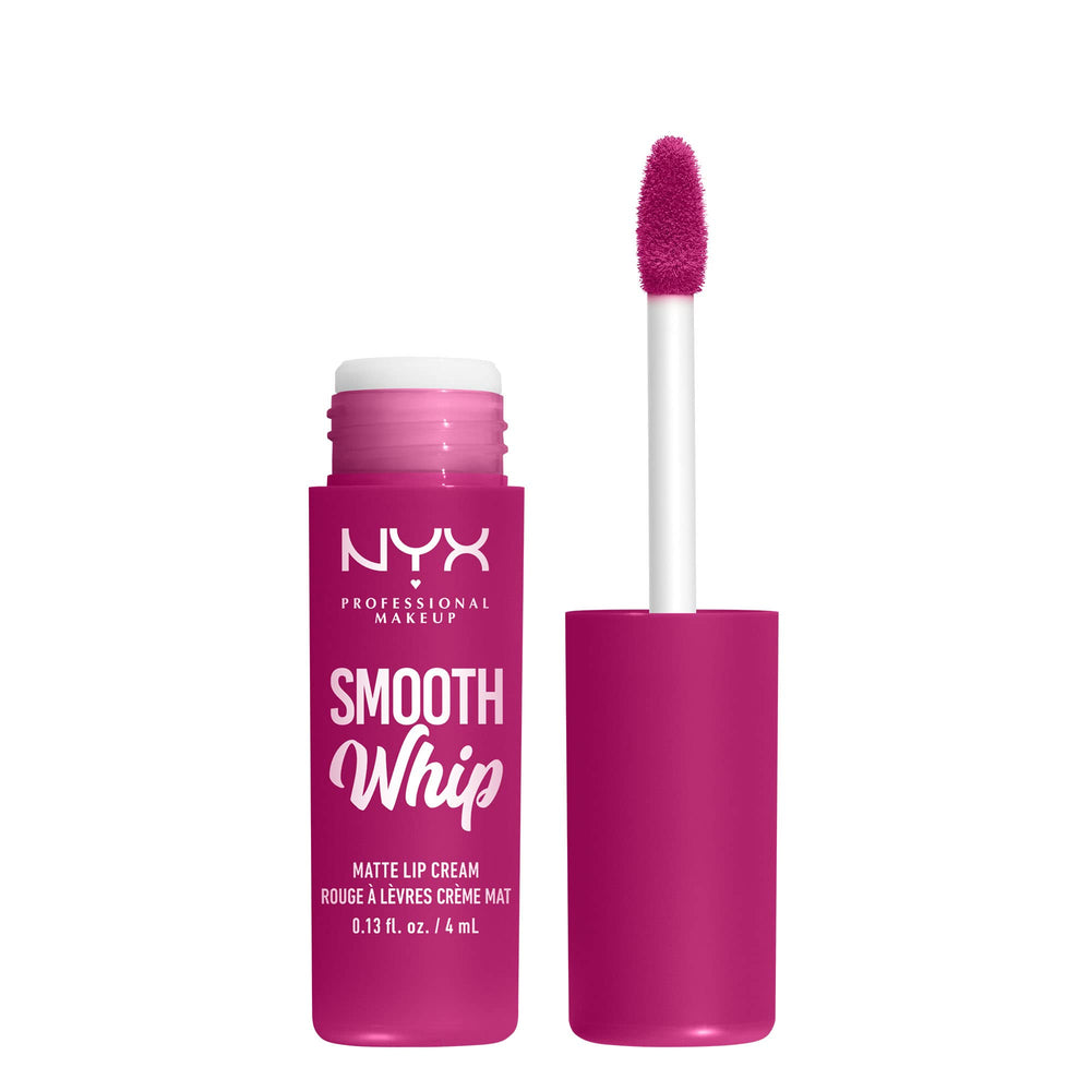 NYX Professional Makeup front tube showing Bday Frosting vibrant color and packaging
