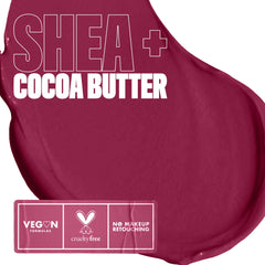 NYX applicator tip close-up showcasing scoop applicator for precise, even color application