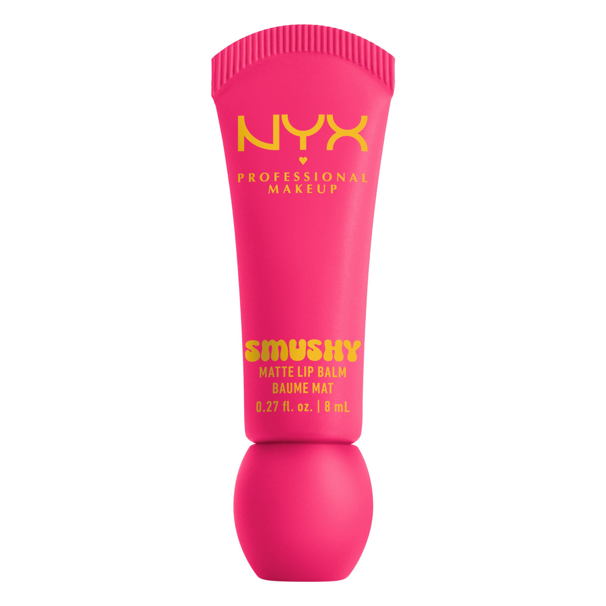 NYX PROFESSIONAL MAKEUP front packaging showing Sweet Smack shade and benefits