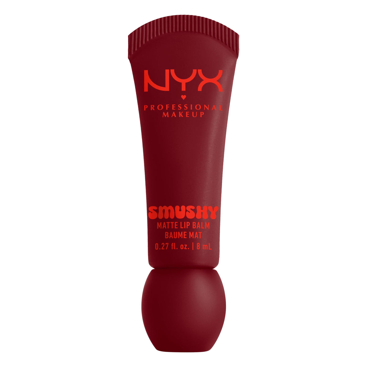 NYX product front packaging showing shade name and sleek tube, portable and stylish