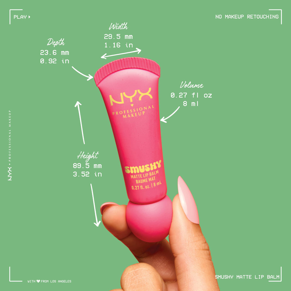 NYX PROFESSIONAL MAKEUP inside a makeup pouch lifestyle shot showing portable everyday use