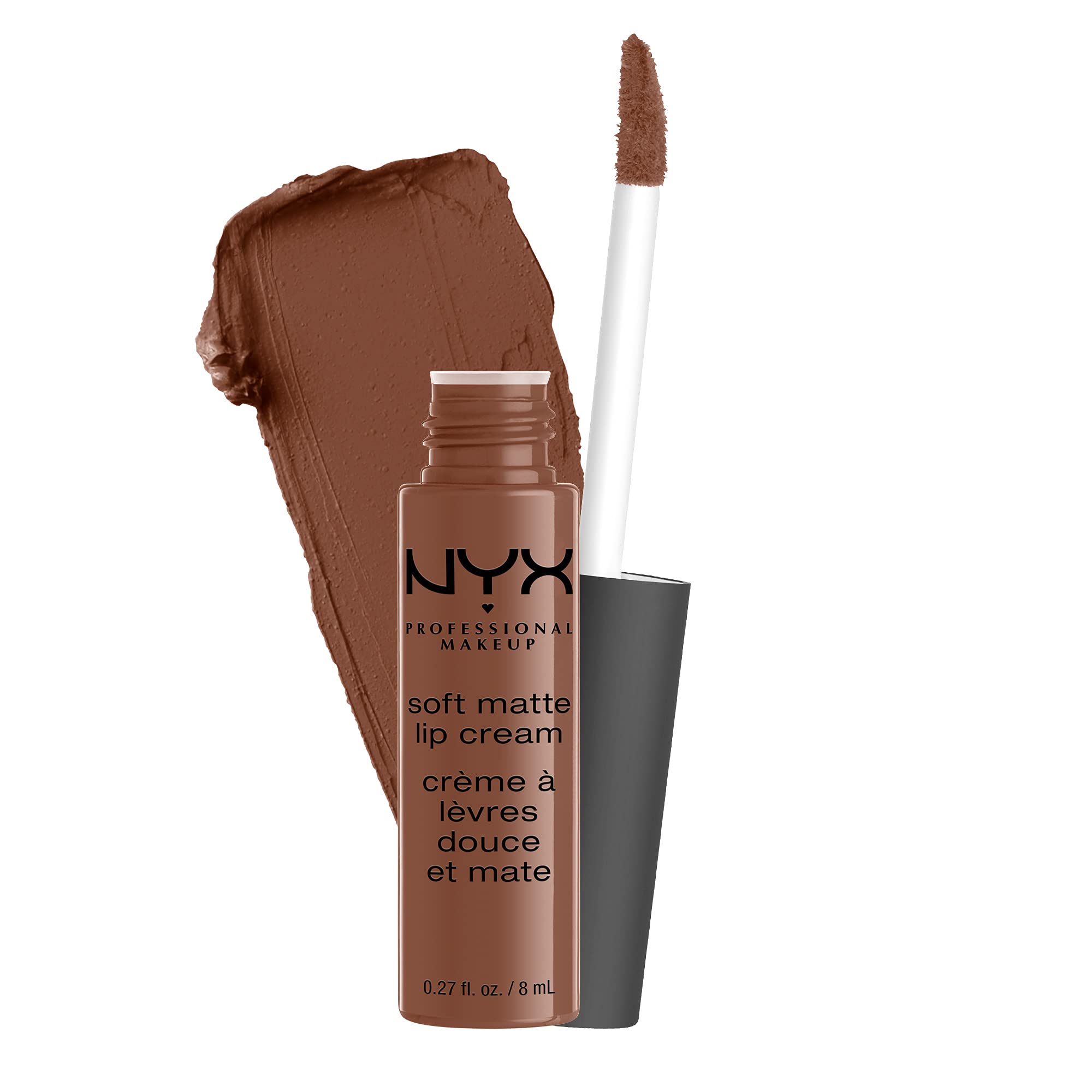 NYX PROFESSIONAL MAKEUP front tube packaging showing Berlin shade and brand