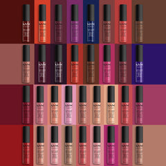 NYX PROFESSIONAL MAKEUP on vanity with accessories for an everyday neutral look