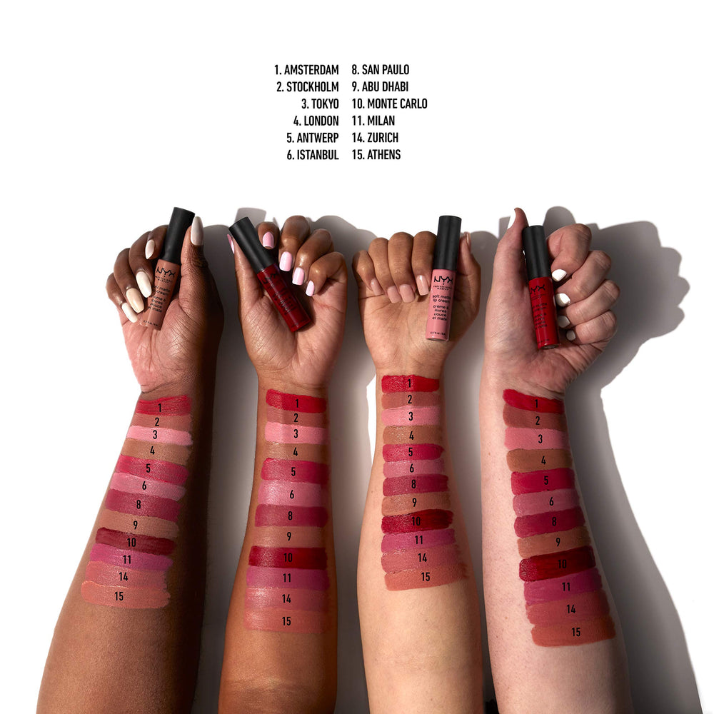 NYX Professional Makeup Stockholm applied on model showing wearable everyday look benefit