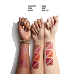 NYX PROFESSIONAL MAKEUP cream blush swatch revealing smooth blendability