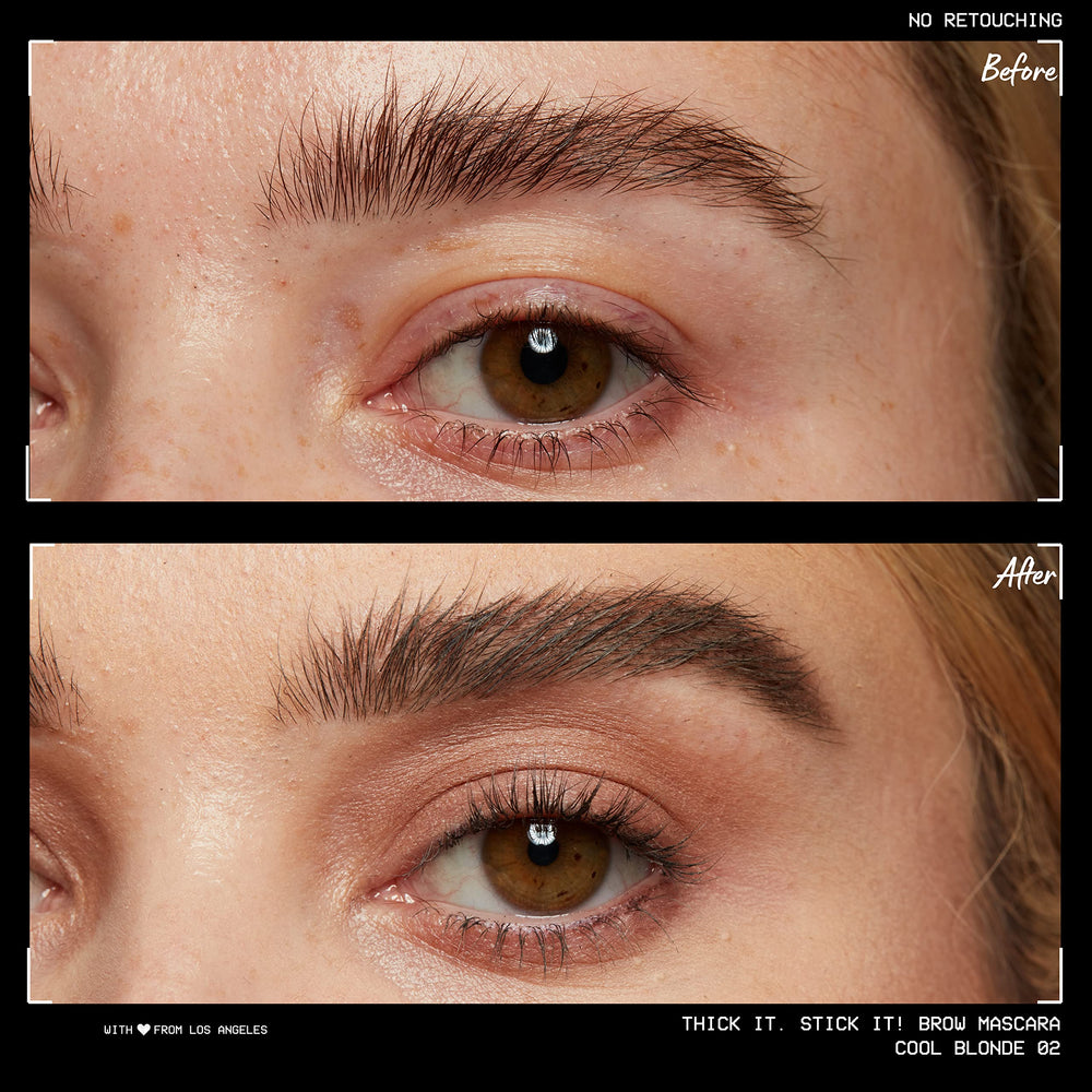 NYX PROFESSIONAL MAKEUP gel texture close-up showing tinted fibers for natural volume benefit
