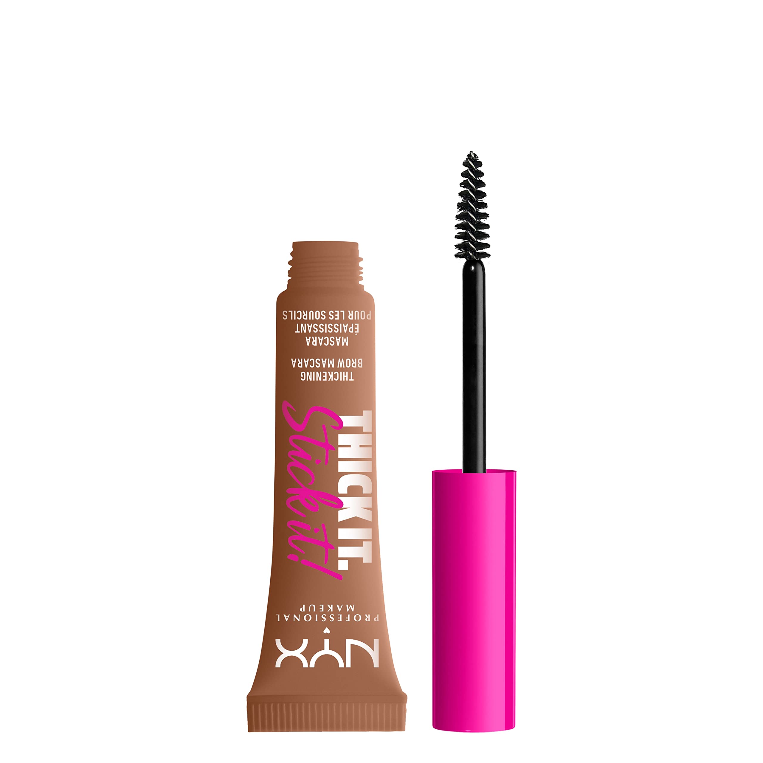 NYX PROFESSIONAL MAKEUP product front packaging in Auburn shows shade and benefits