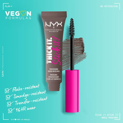 NYX PROFESSIONAL MAKEUP open wand displaying bristles and formula for precise application